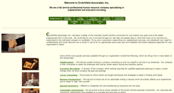 Desktop Screenshot of crutchfieldassociates.com